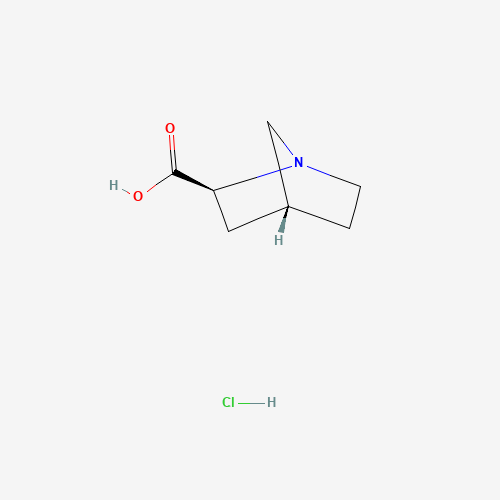 rel-(1R,2S,4R)-1-Azabicyclo[2,2,1]heptane-2-carboxylic acid hydrochloride