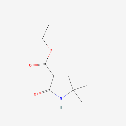 Ethyl 5,5-dimethyl-2-oxopyrrolidine-3-carboxylate