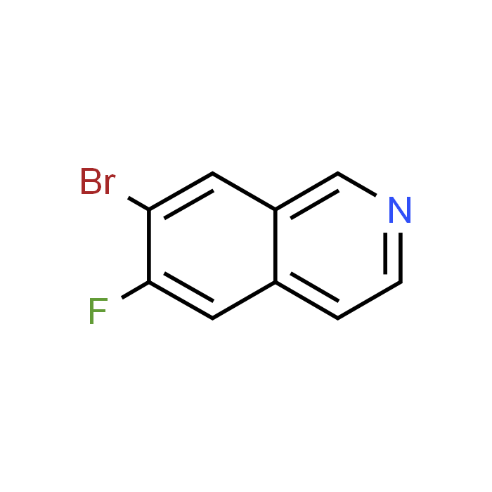 7-Bromo-6-fluoroisoquinoline