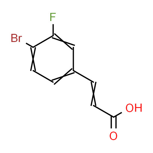 3-(4-Bromo-3-fluorophenyl)acrylic acid