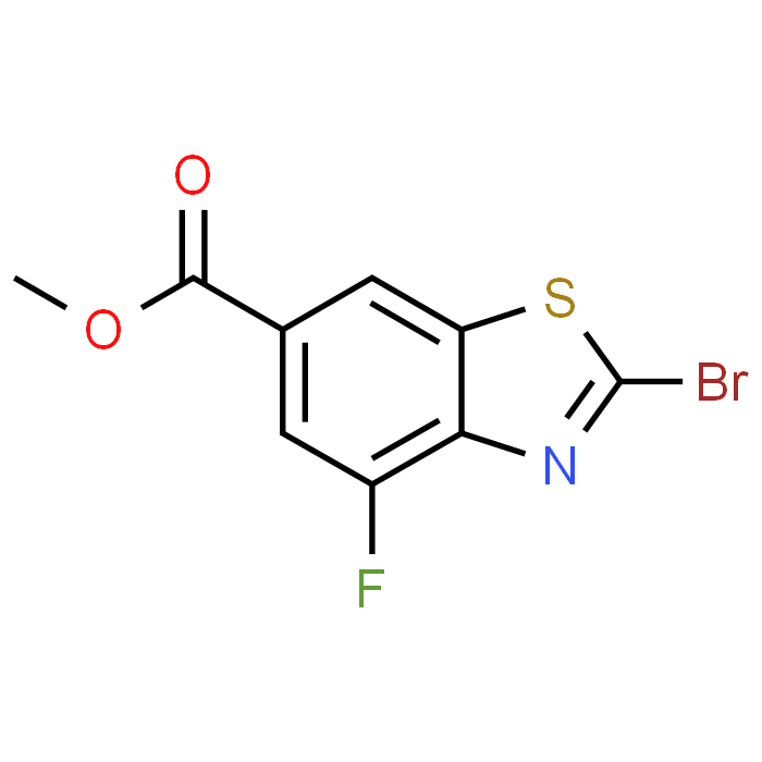 Methyl 2-bromo-4-fluorobenzo[d]thiazole-6-carboxylate