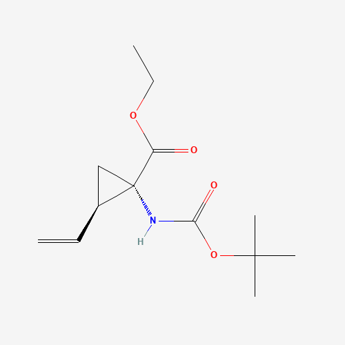 Ethyl (1S,2R)-1-{[(tert-butoxy)carbonyl]amino}-2-ethenylcyclopropane-1-carboxylate