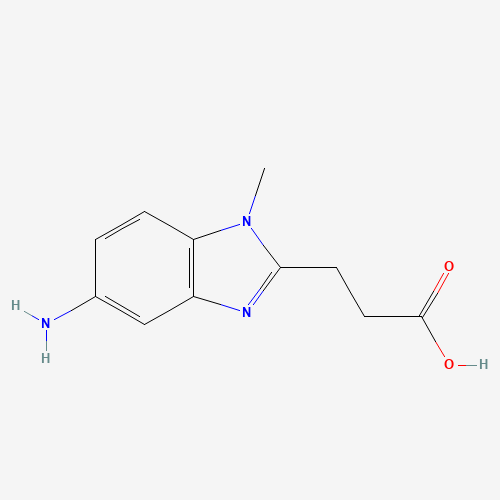 3-(5-Amino-1-methyl-1H-benzo[d]imidazol-2-yl)propanoic acid