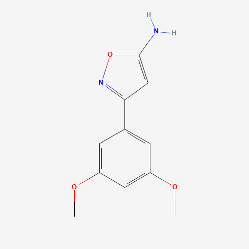 3-(3,5-Dimethoxyphenyl)isoxazol-5-amine