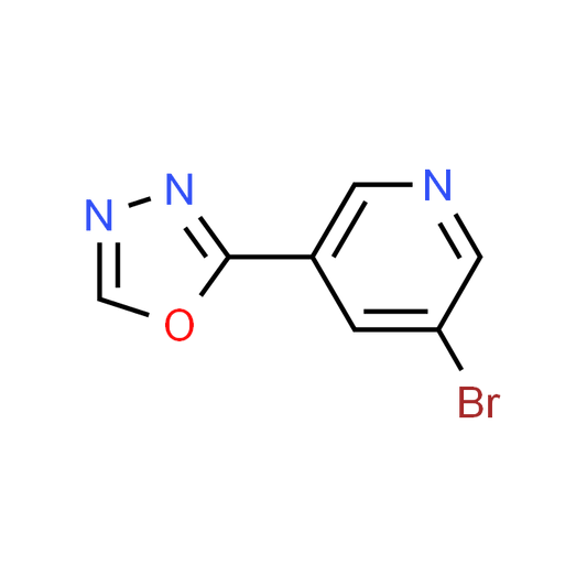 2-(5-Bromopyridin-3-yl)-1,3,4-oxadiazole