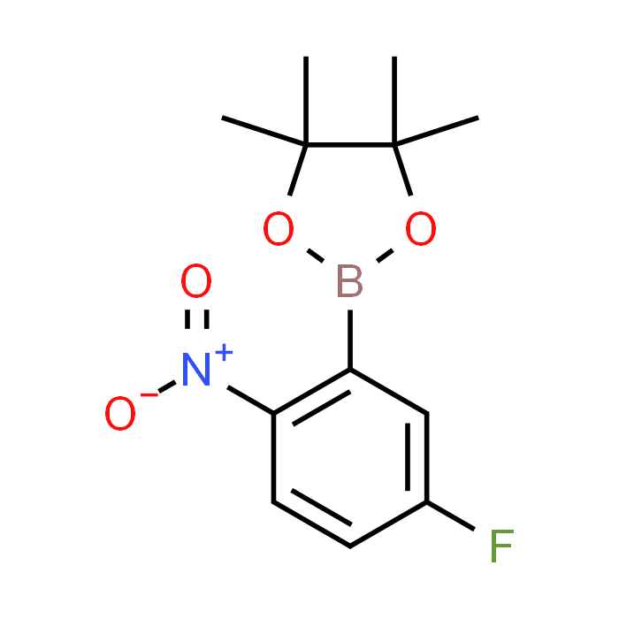 2-(5-Fluoro-2-nitrophenyl)-4,4,5,5-tetramethyl-1,3,2-dioxaborolane