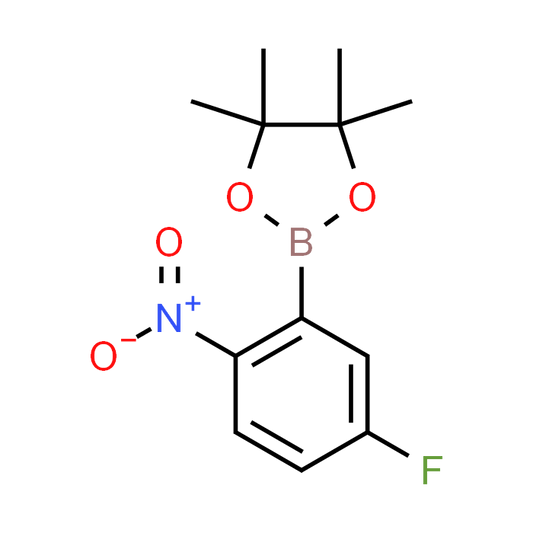 2-(5-Fluoro-2-nitrophenyl)-4,4,5,5-tetramethyl-1,3,2-dioxaborolane