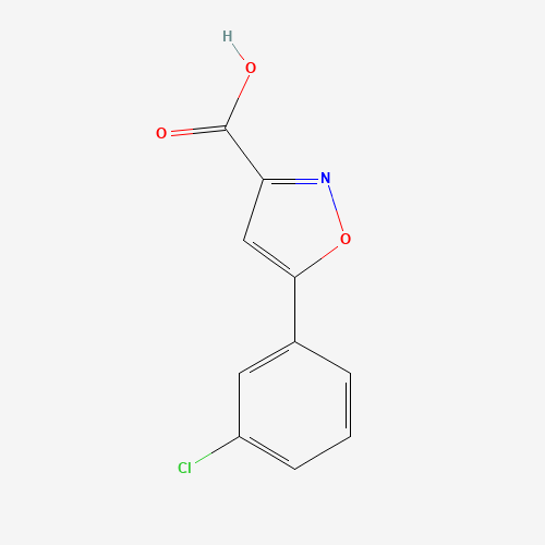 5-(3-Chlorophenyl)isoxazole-3-carboxylic acid