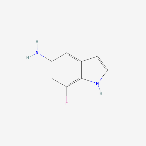 7-Fluoro-1H-indol-5-amine