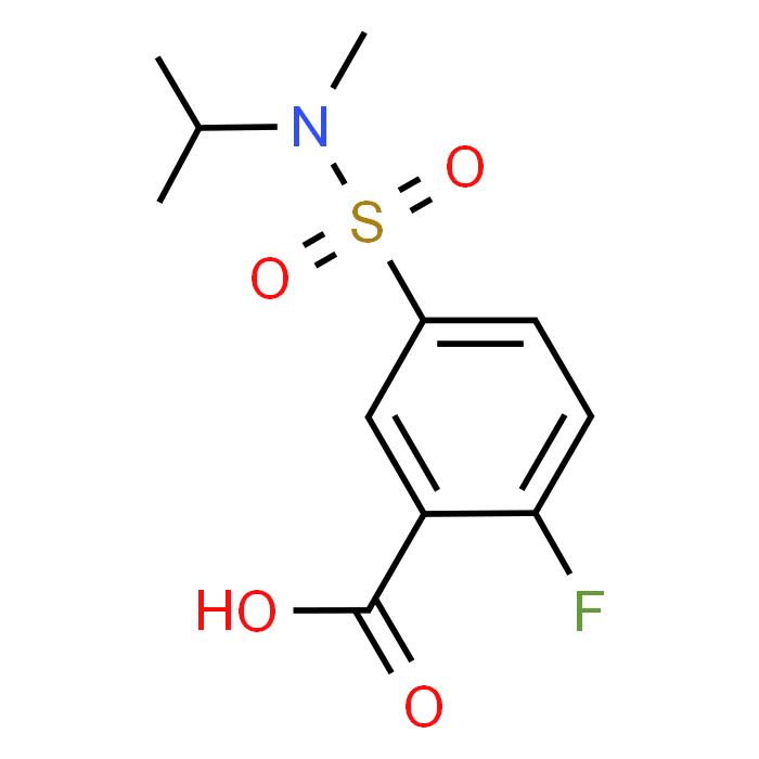 2-Fluoro-5-(N-isopropyl-N-methylsulfamoyl)benzoic acid