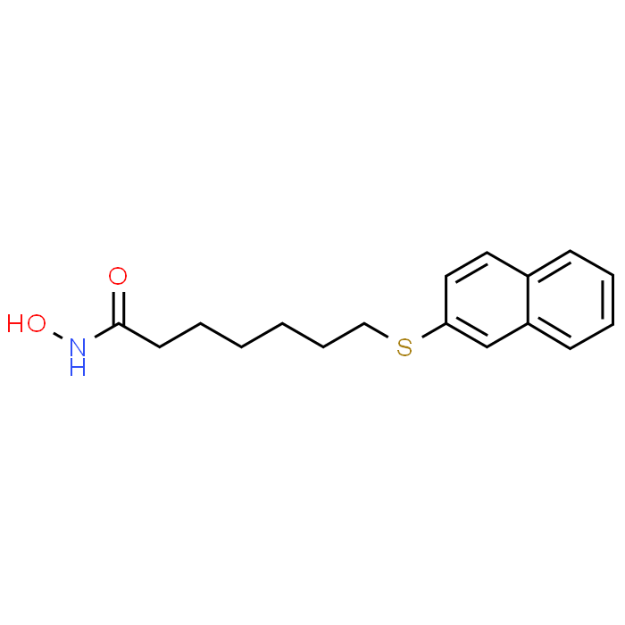 N-Hydroxy-7-(naphthalen-2-ylthio)heptanamide