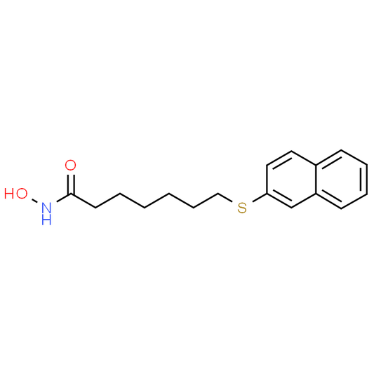 N-Hydroxy-7-(naphthalen-2-ylthio)heptanamide
