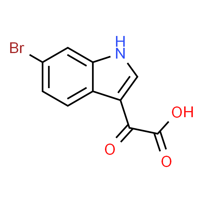 1H-Indole-3-acetic acid, 6-bromo-alpha-oxo-