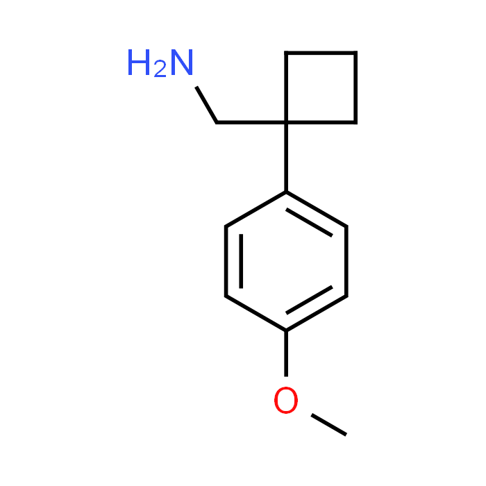 (1-(4-Methoxyphenyl)cyclobutyl)methanamine