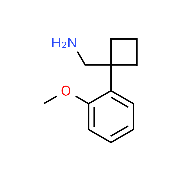 (1-(2-Methoxyphenyl)cyclobutyl)methanamine