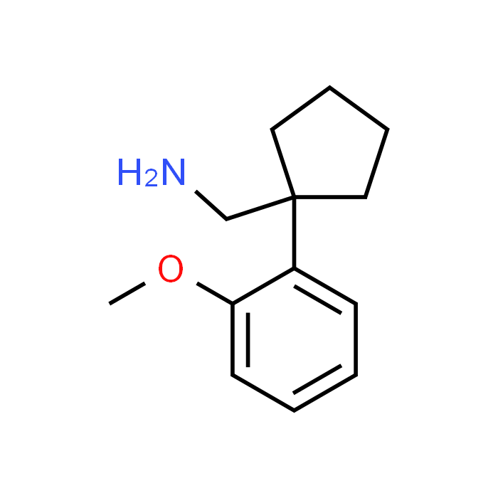 (1-(2-Methoxyphenyl)cyclopentyl)methanamine