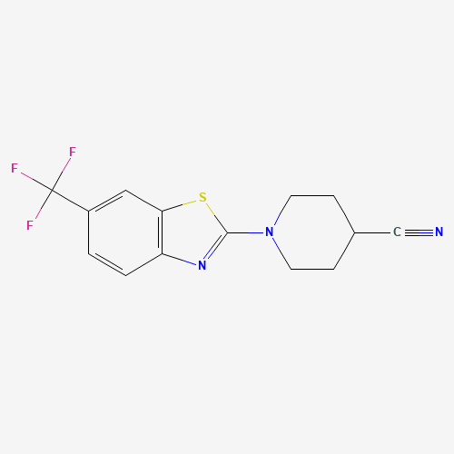 1-(6-(Trifluoromethyl)benzo[d]thiazol-2-yl)piperidine-4-carbonitrile