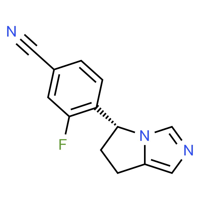 (R)-4-(6,7-Dihydro-5H-pyrrolo[1,2-c]imidazol-5-yl)-3-fluorobenzonitrile