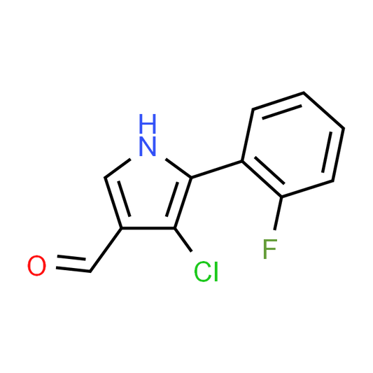 4-Chloro-5-(2-fluorophenyl)-1H-pyrrole-3-carbaldehyde