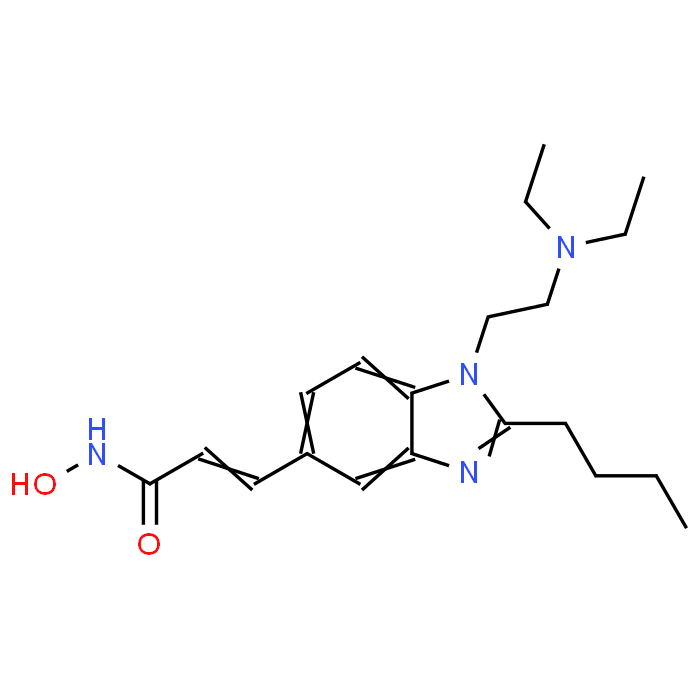 (E)-3-(2-Butyl-1-(2-(diethylamino)ethyl)-1H-benzo[d]imidazol-5-yl)-N-hydroxyacrylamide