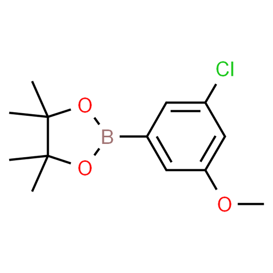 2-(3-Chloro-5-methoxyphenyl)-4,4,5,5-tetramethyl-1,3,2-dioxaborolane