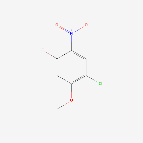 1-Chloro-4-fluoro-2-methoxy-5-nitrobenzene