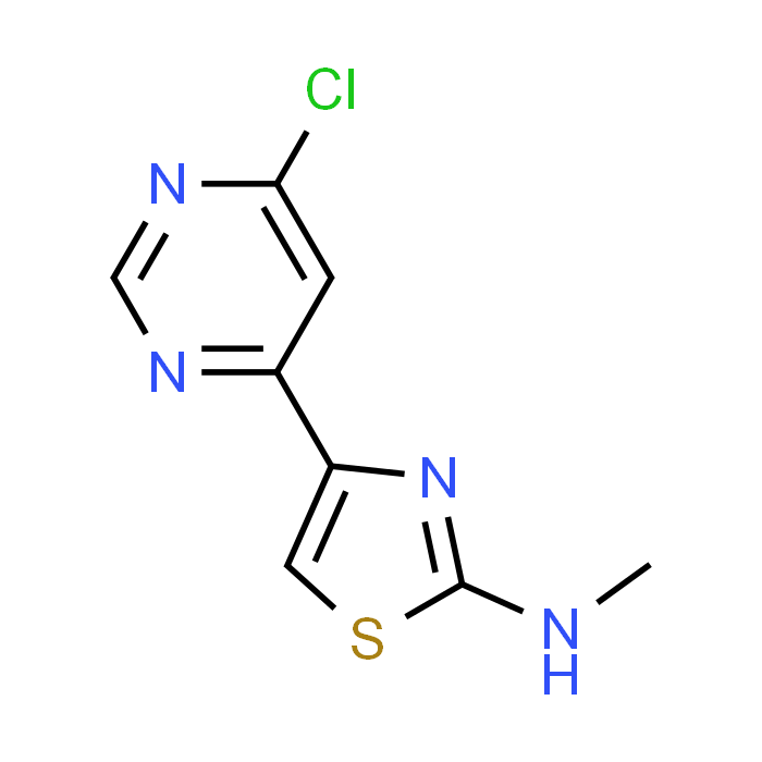 4-(6-Chloropyrimidin-4-yl)-N-methylthiazol-2-amine