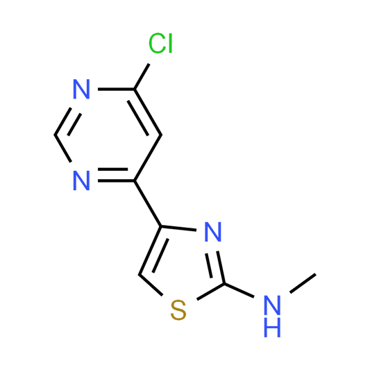 4-(6-Chloropyrimidin-4-yl)-N-methylthiazol-2-amine