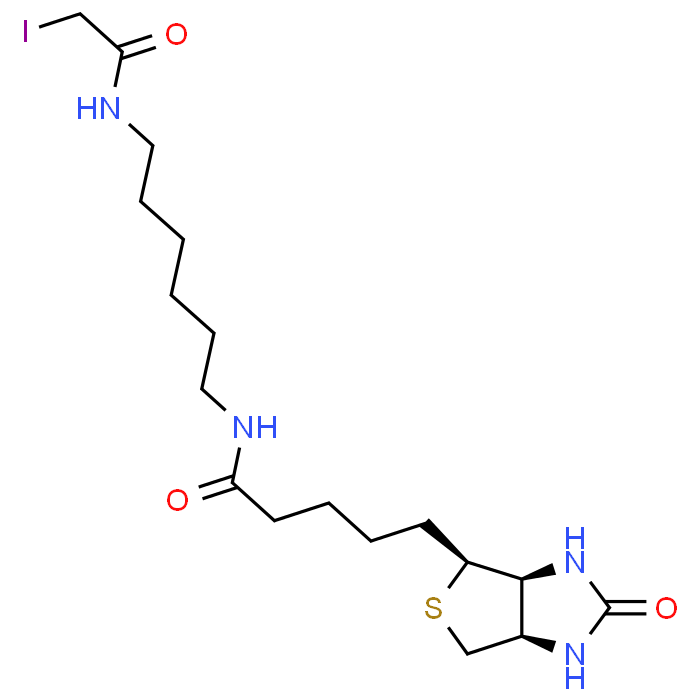 N-(6-(2-Iodoacetamido)hexyl)-5-((3aS,4S,6aR)-2-oxohexahydro-1H-thieno[3,4-d]imidazol-4-yl)pentanamide