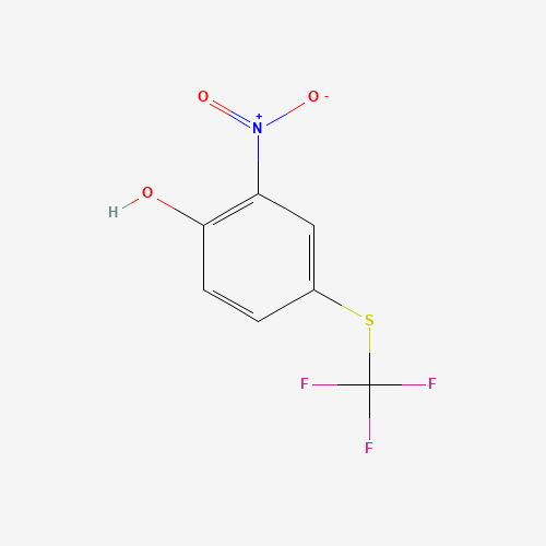 2-Nitro-4-((trifluoromethyl)thio)phenol