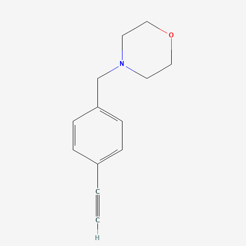 4-[(4-Ethynylphenyl)methyl]morpholine