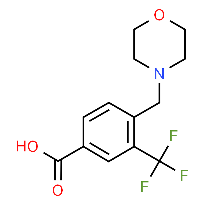 4-(Morpholinomethyl)-3-(trifluoromethyl)benzoic acid