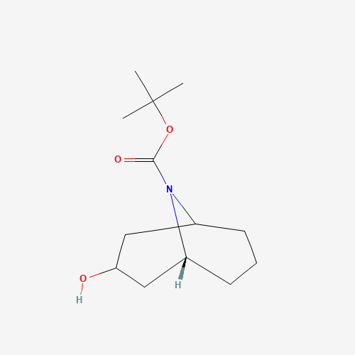 (3-exo)-tert-Butyl 3-hydroxy-9-azabicyclo[3.3.1]nonane-9-carboxylate