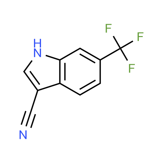 6-(Trifluoromethyl)-1H-indole-3-carbonitrile