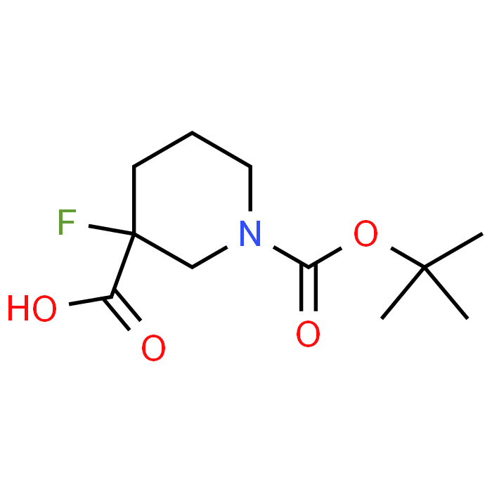 1-(tert-Butoxycarbonyl)-3-fluoropiperidine-3-carboxylic acid