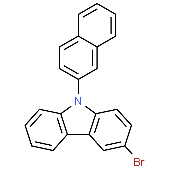 3-Bromo-9-(naphthalen-2-yl)-9H-carbazole