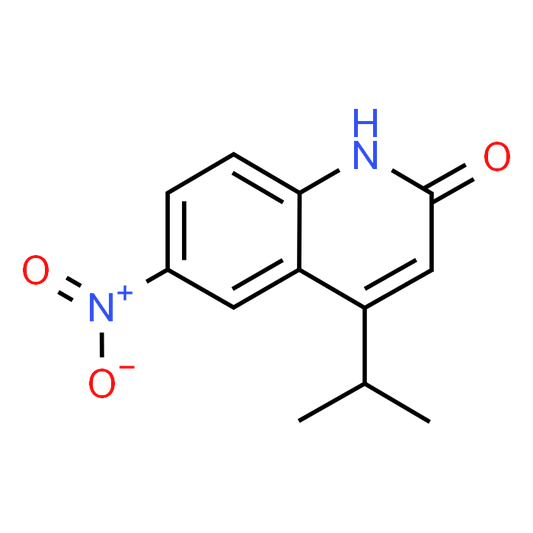 4-Isopropyl-6-nitroquinolin-2(1H)-one