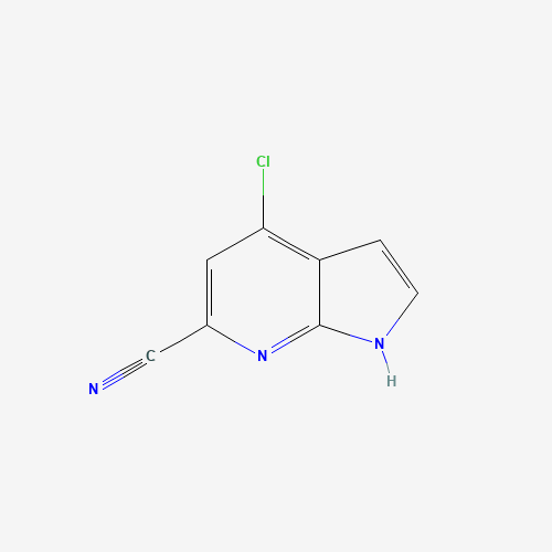 4-Chloro-1H-pyrrolo[2,3-b]pyridine-6-carbonitrile