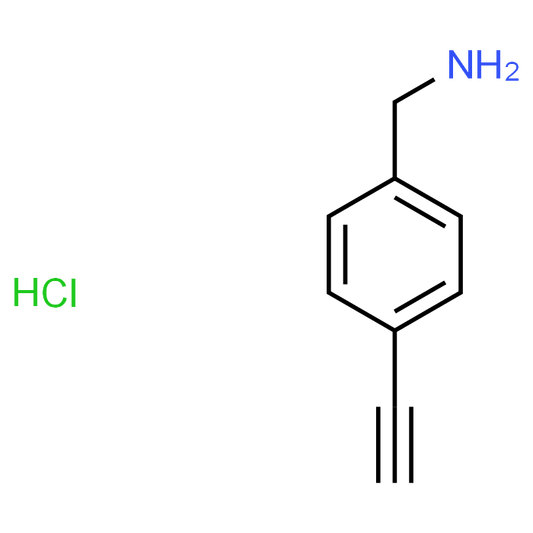 (4-Ethynylphenyl)methanamine hydrochloride