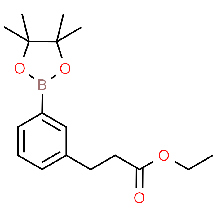 Ethyl 3-(3-(4,4,5,5-tetramethyl-1,3,2-dioxaborolan-2-yl)phenyl)propanoate