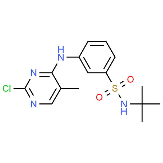 N-(tert-Butyl)-3-((2-chloro-5-methylpyrimidin-4-yl)amino)benzenesulfonamide