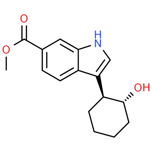 Methyl 3-(trans-2-hydroxycyclohexyl)-1H-indole-6-carboxylate