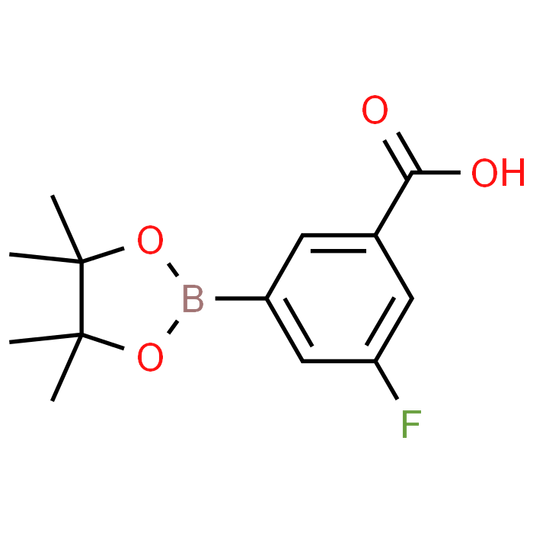 3-Fluoro-5-(4,4,5,5-tetramethyl-1,3,2-dioxaborolan-2-yl)benzoic acid