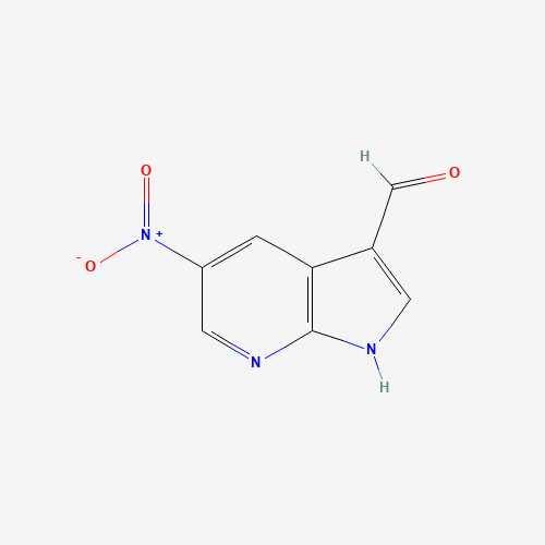 5-Nitro-1H-pyrrolo[2,3-b]pyridine-3-carbaldehyde