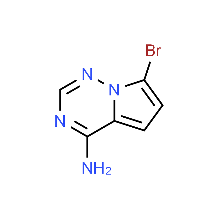 7-Bromopyrrolo[2,1-f][1,2,4]triazin-4-amine