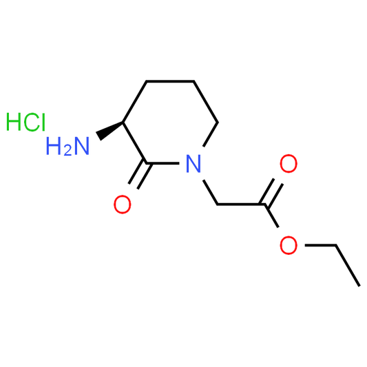 (S)-Ethyl 2-(3-amino-2-oxopiperidin-1-yl)acetate hydrochloride