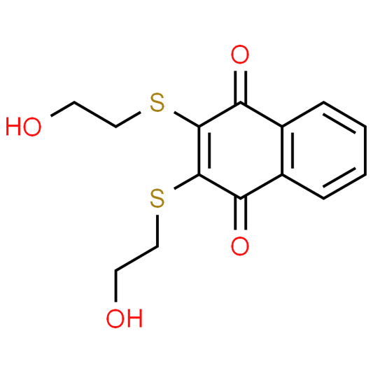 2,3-Bis(2-hydroxyethylthio)-1,4-naphthalenedione