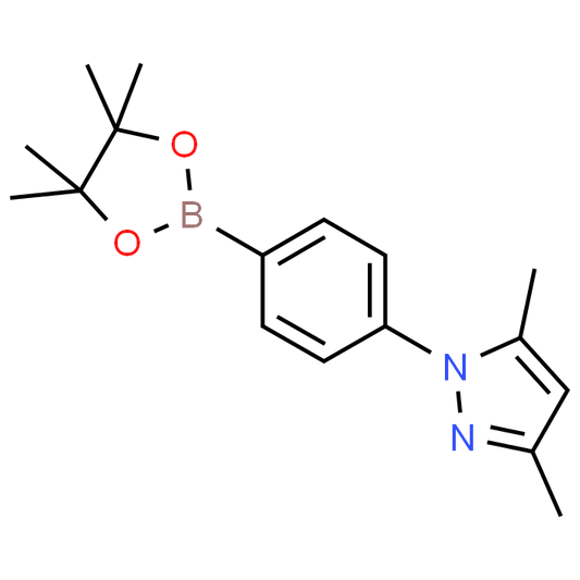 3,5-Dimethyl-1-(4-(4,4,5,5-tetramethyl-1,3,2-dioxaborolan-2-yl)phenyl)-1H-pyrazole