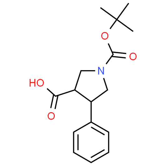 1-(tert-Butoxycarbonyl)-4-phenylpyrrolidine-3-carboxylic acid