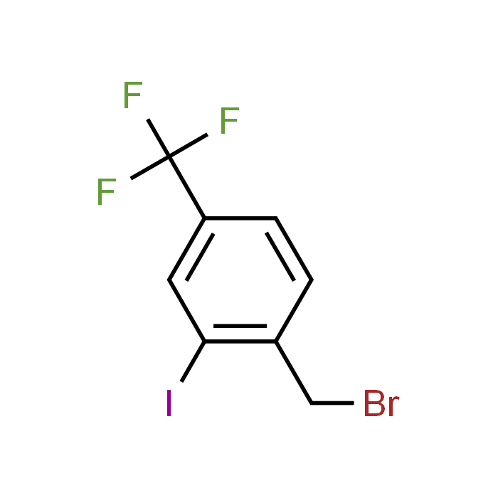 2-Iodo-4-(trifluoromethyl)benzyl bromide